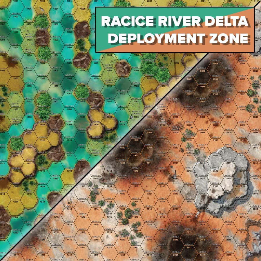 BattleTech: BattleMat (Battles of Tukayyid)