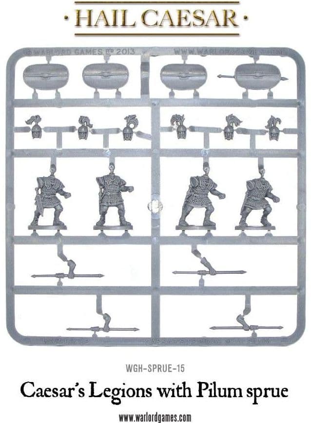 Caesar's Legions with pilum sprue - Image 1