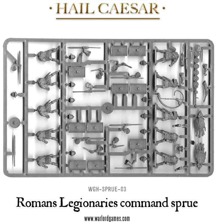Imperial Roman Legionary Command Sprue - Image 1