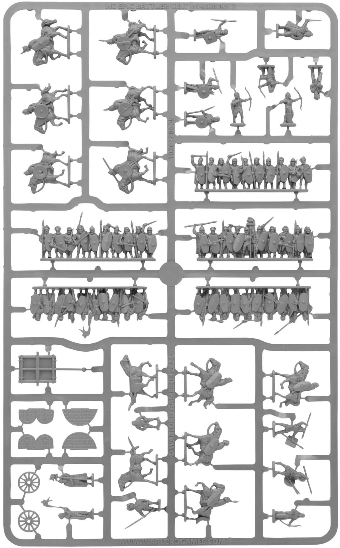 HC Epic Battles: Epic Hail Caesar Celts 2 Sprue - Image 1