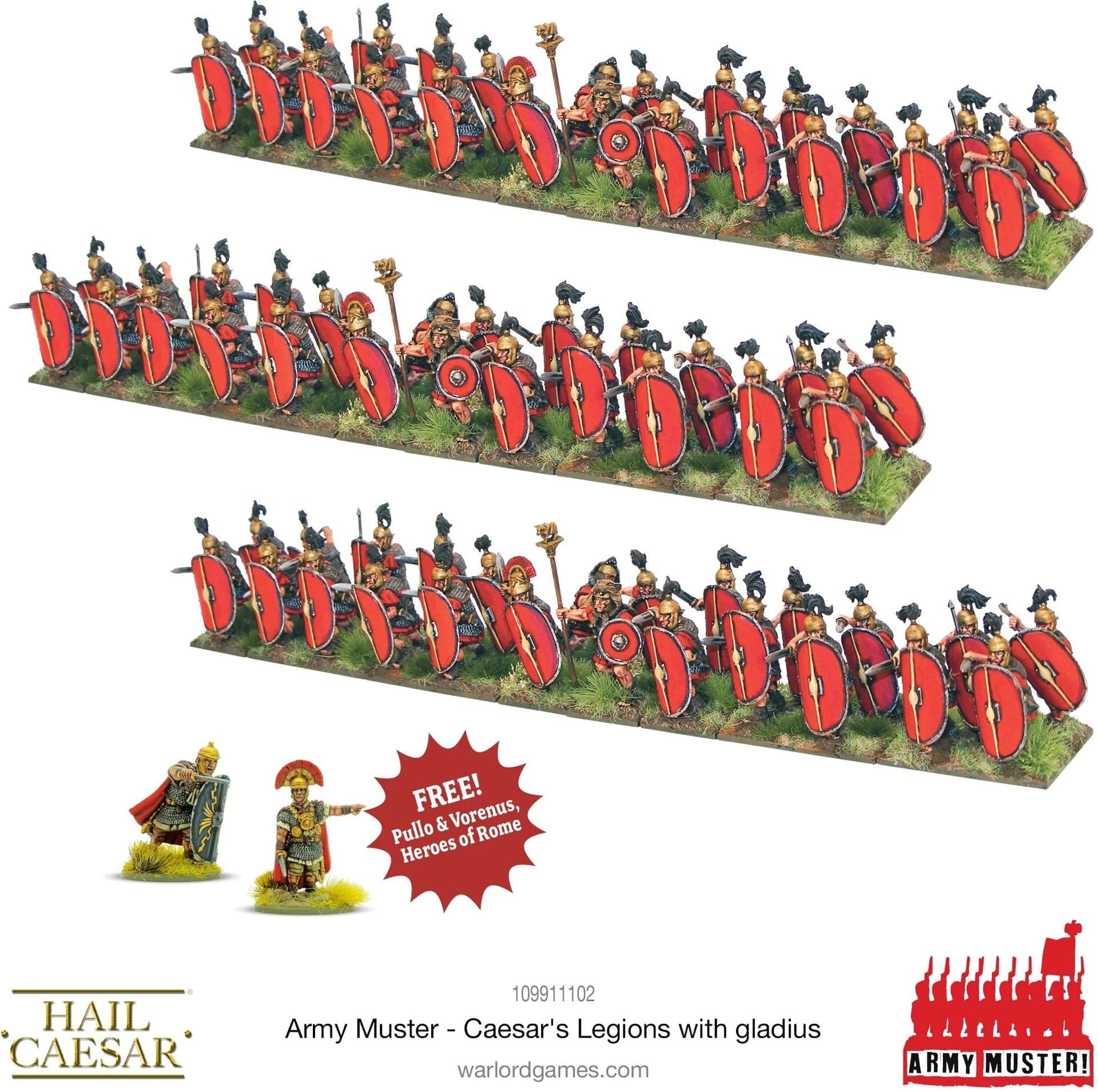 Army Muster: Caesar's Legions With Gladius - Image 1