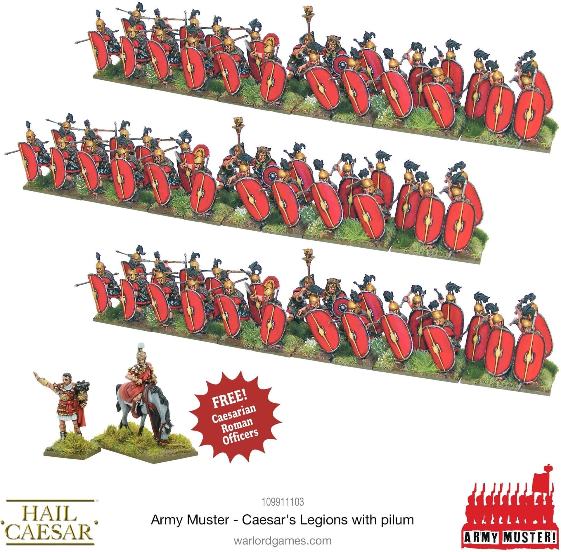 Army Muster: Caesar's Legions With Pilum - Image 1