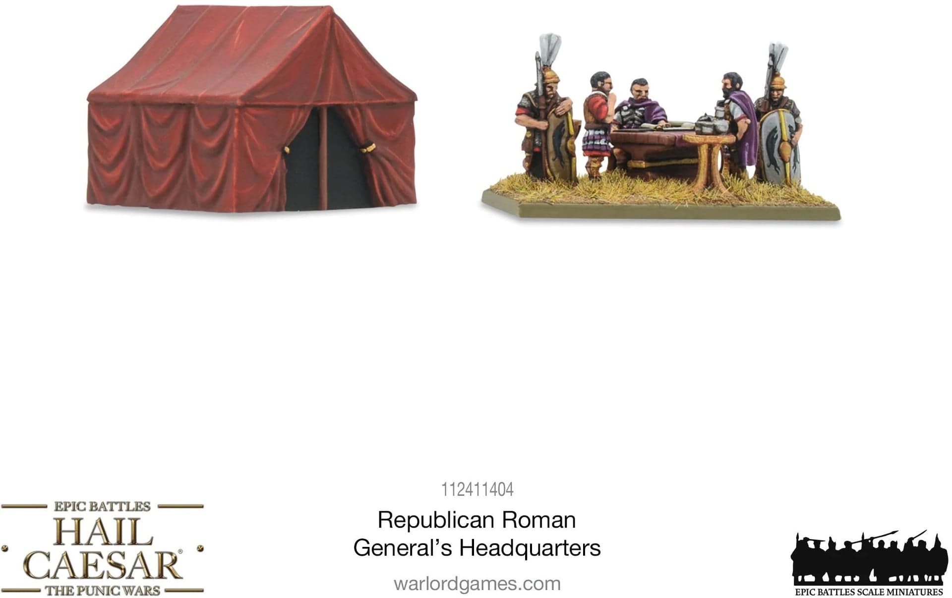 Hail Caesar Epic Battles: Roman Generals Headquarters