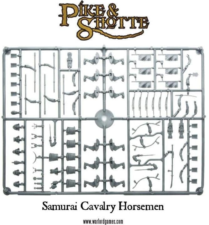 Samurai Cavalry Riders Sprue - Image 1