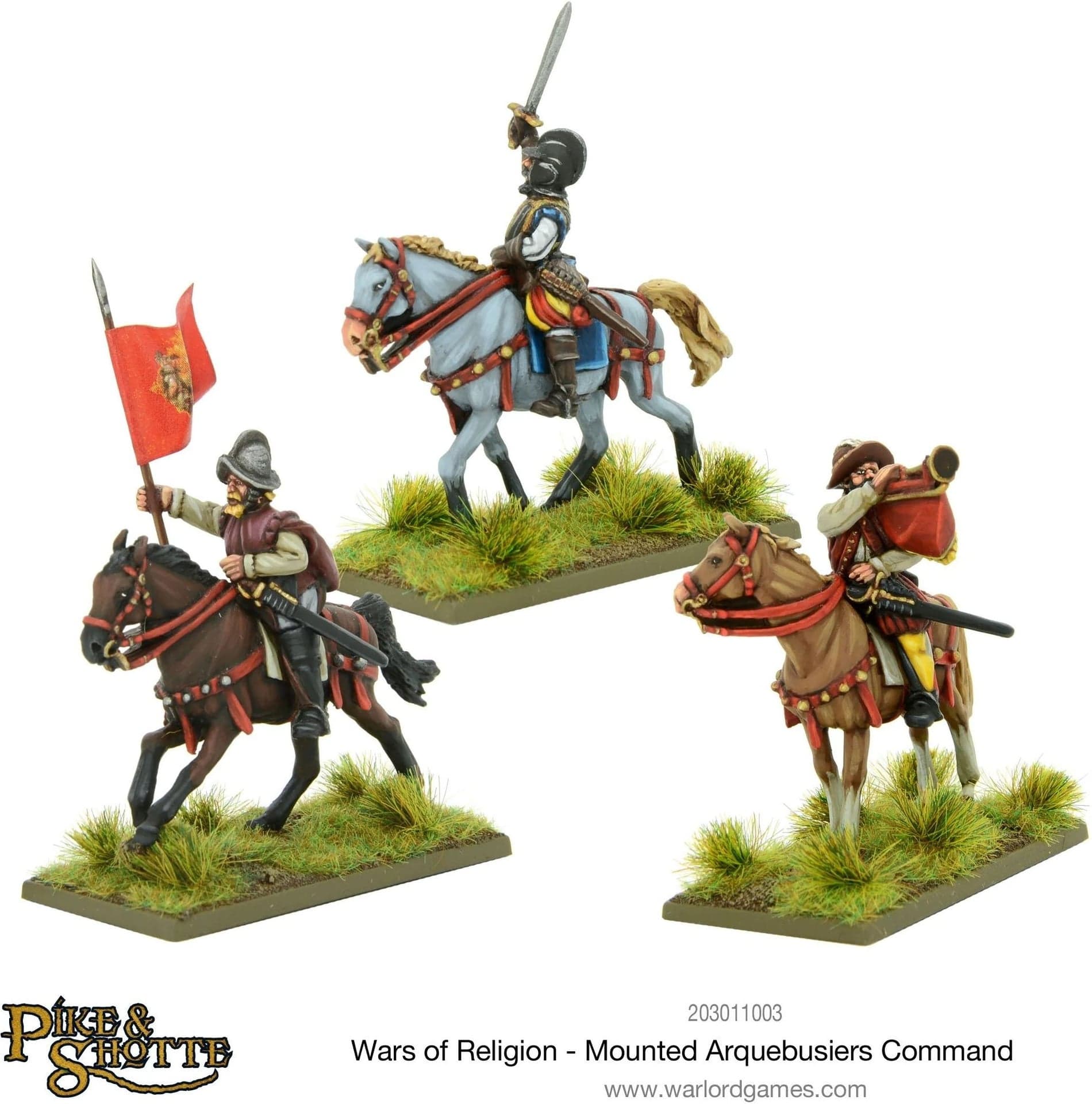Wars of Religion Mounted Arquebusiers command - Image 1