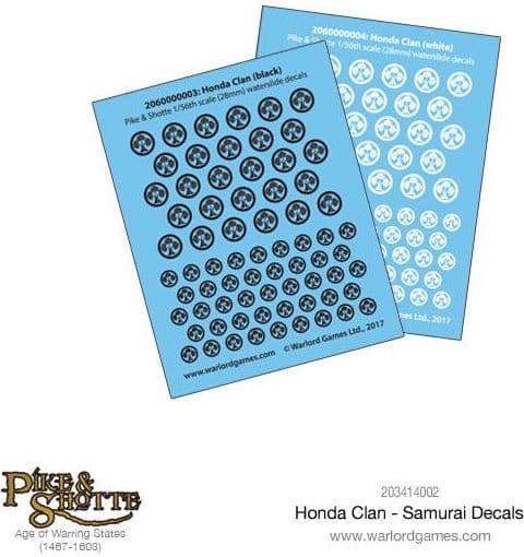 Honda Clan - Samurai Decals - Image 1