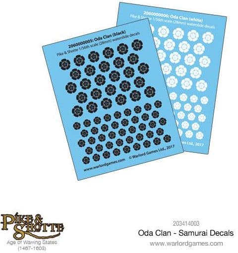 Oda Clan - Samurai Decals - Image 1