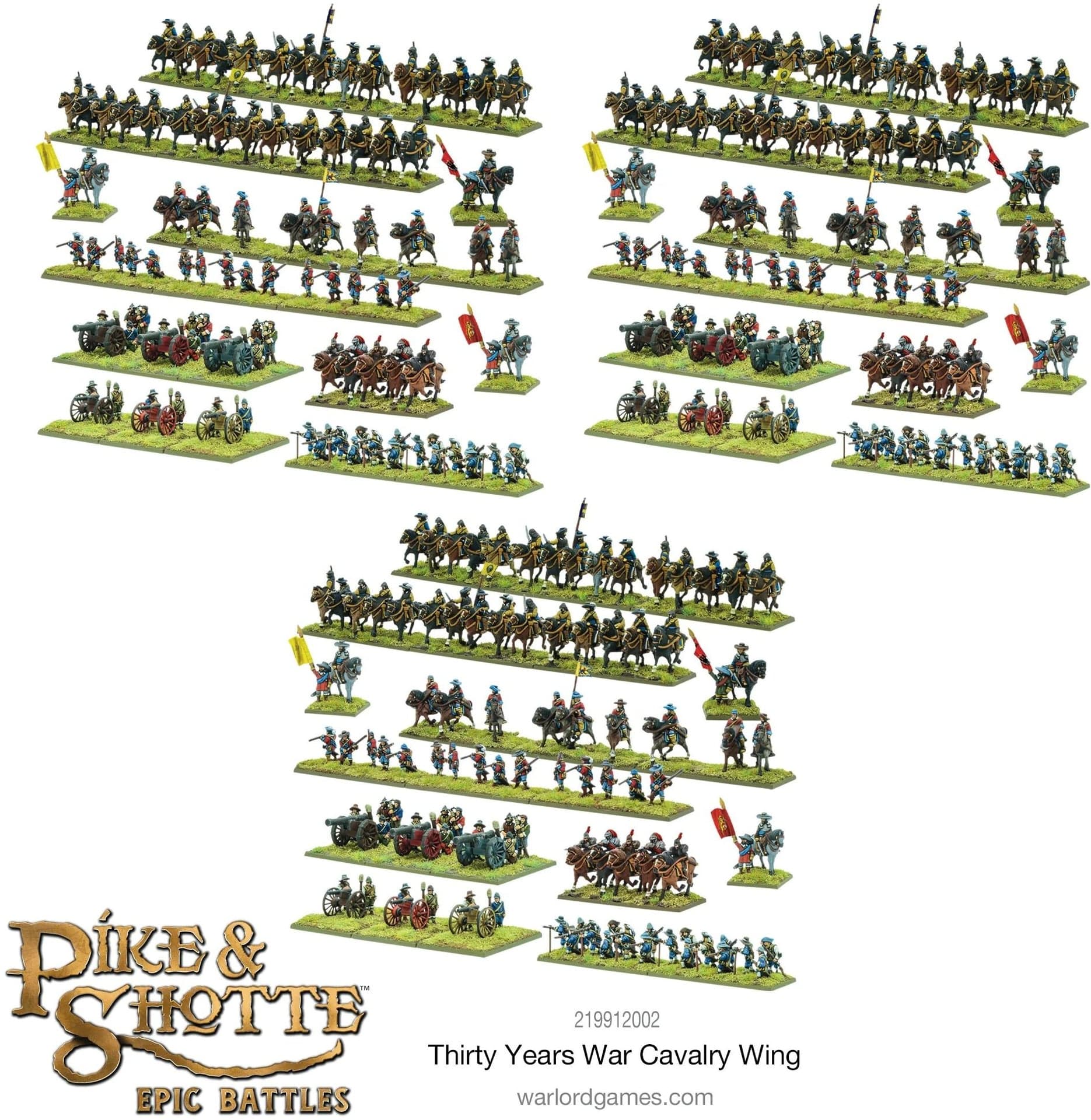 Pike & Shotte Epic Battles - Thirty Years' War Cavalry Wing - Image 1
