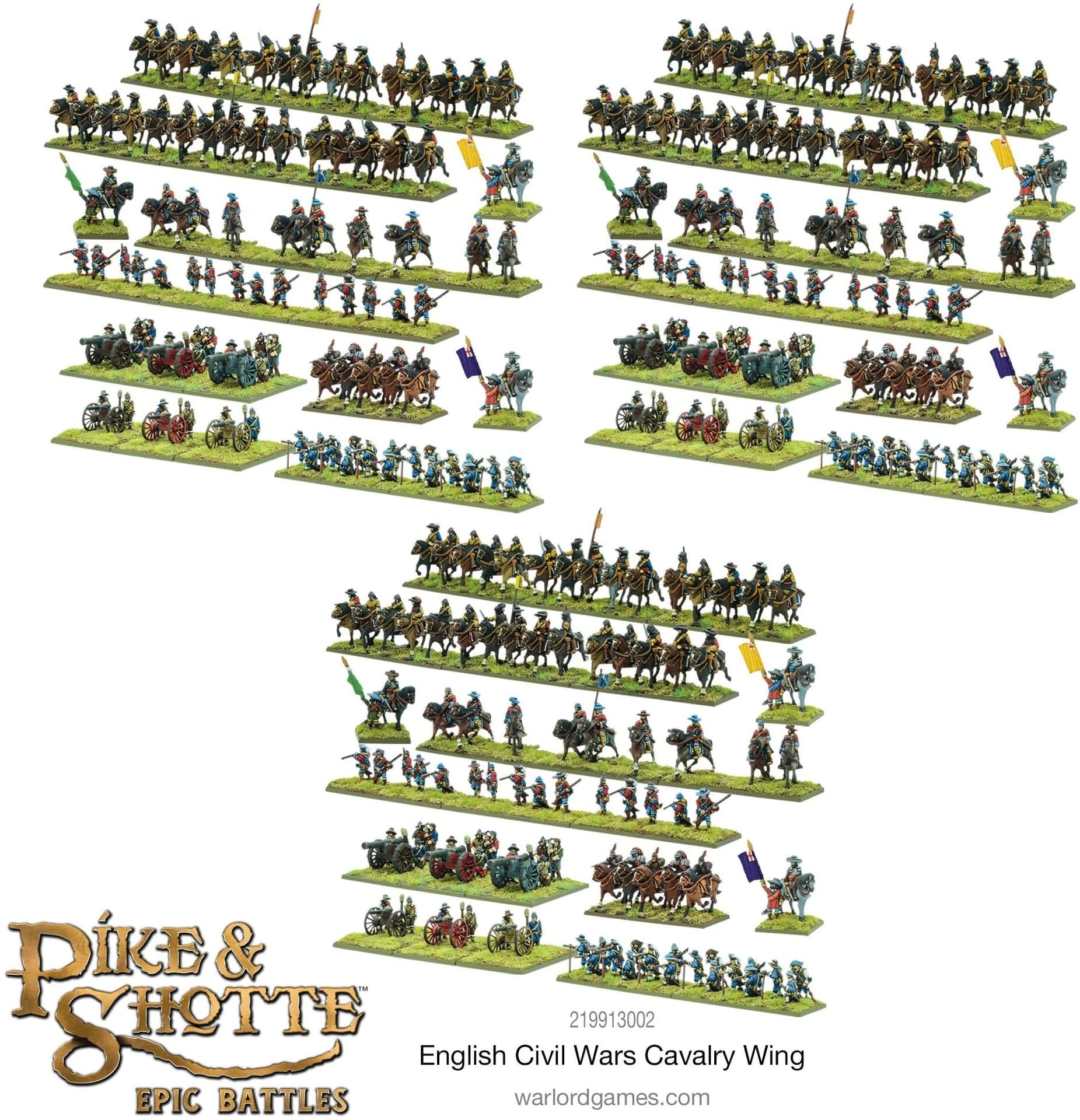 Pike & Shotte Epic Battles - English Civil Wars Cavalry Wing - Image 1