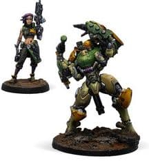 Scarface & Cordelia. Mercenary Armored Team