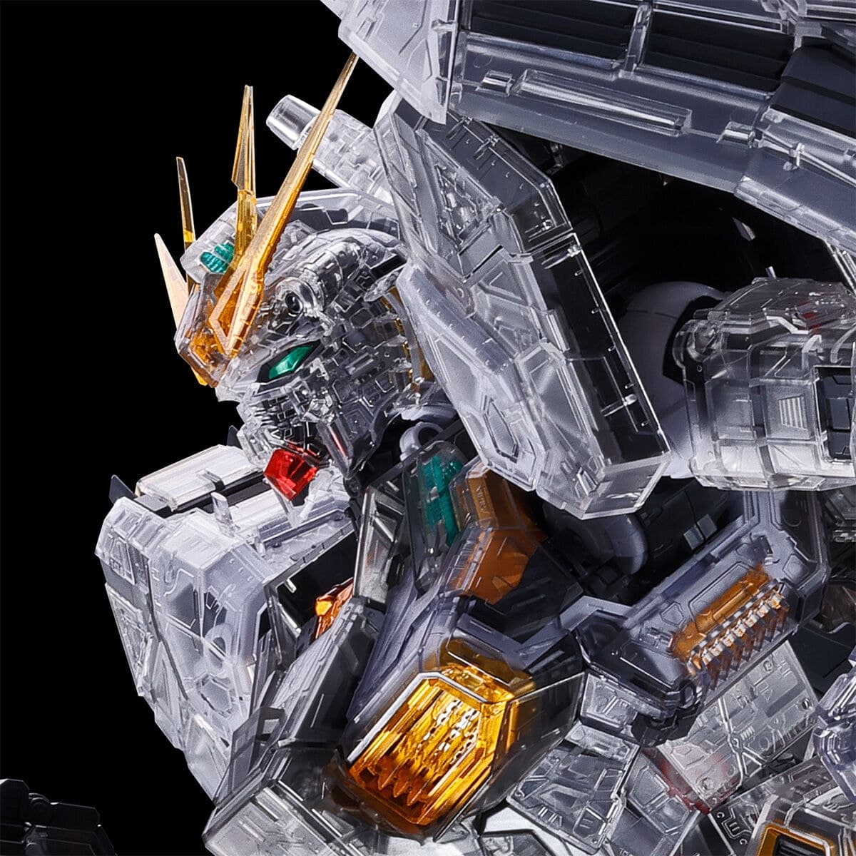 FIN FUNNEL & CLEAR COLOR BODY FOR PG UNLEASHED 1/60 nu GUNDAM - Image 1