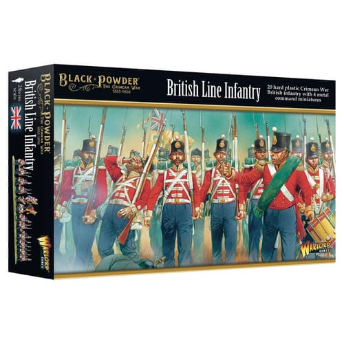 Crimean War British Line Infantry (Plastic)