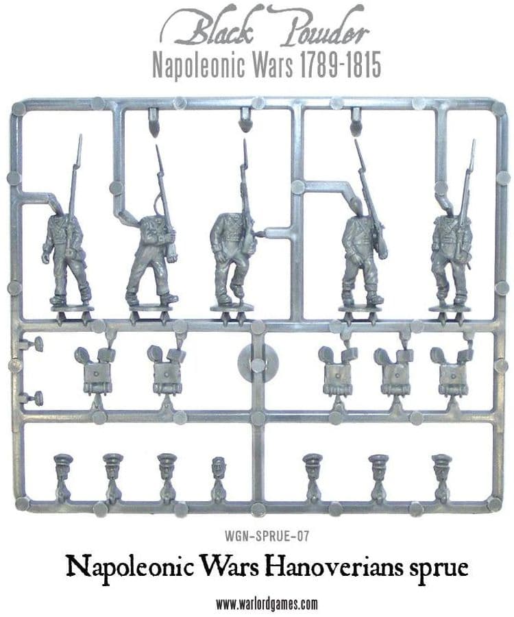 Napoleonic War Hanoverians sprue - Image 1