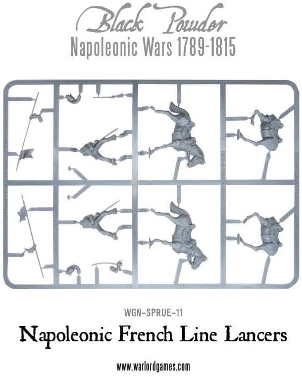 French Line Lancers Sprue - Image 1