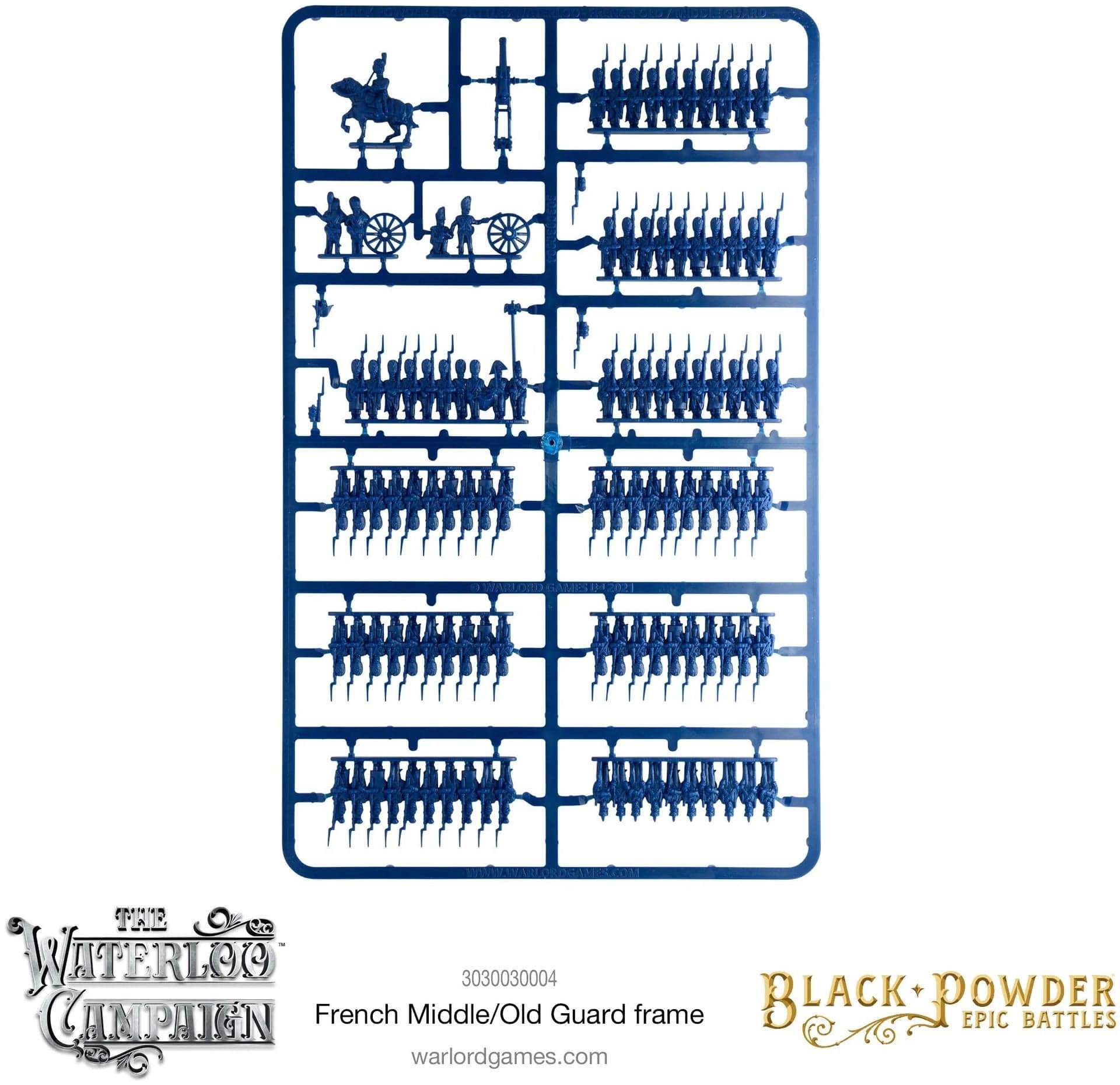 Epic Battles Waterloo - French Middle/Old Guard Sprue - Image 1