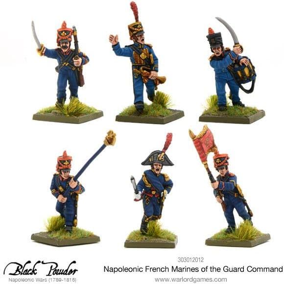 Napoleonic French Marines of the Guard command - Image 1