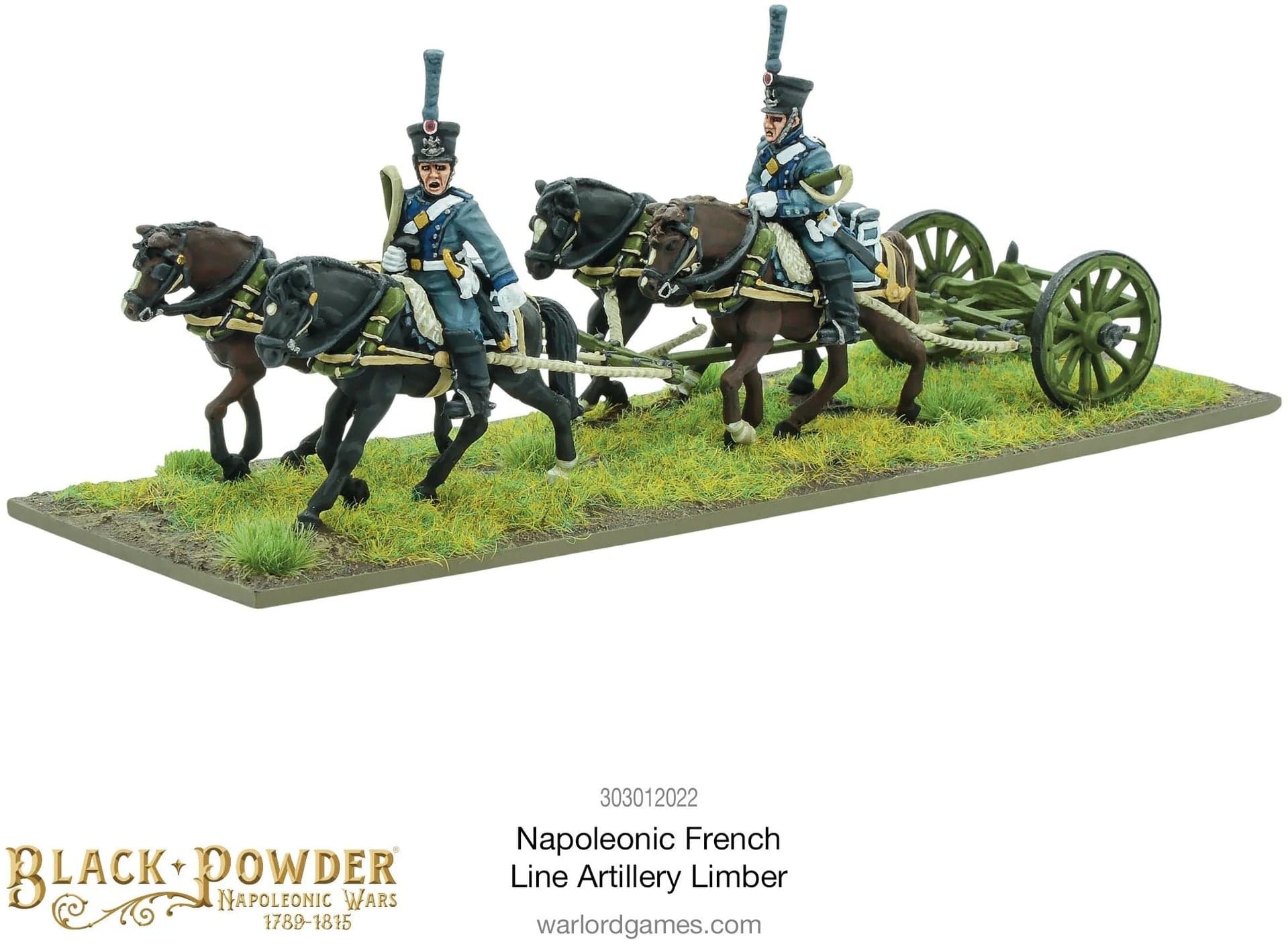 Napoleonic French Line Artillery Limber - Image 1