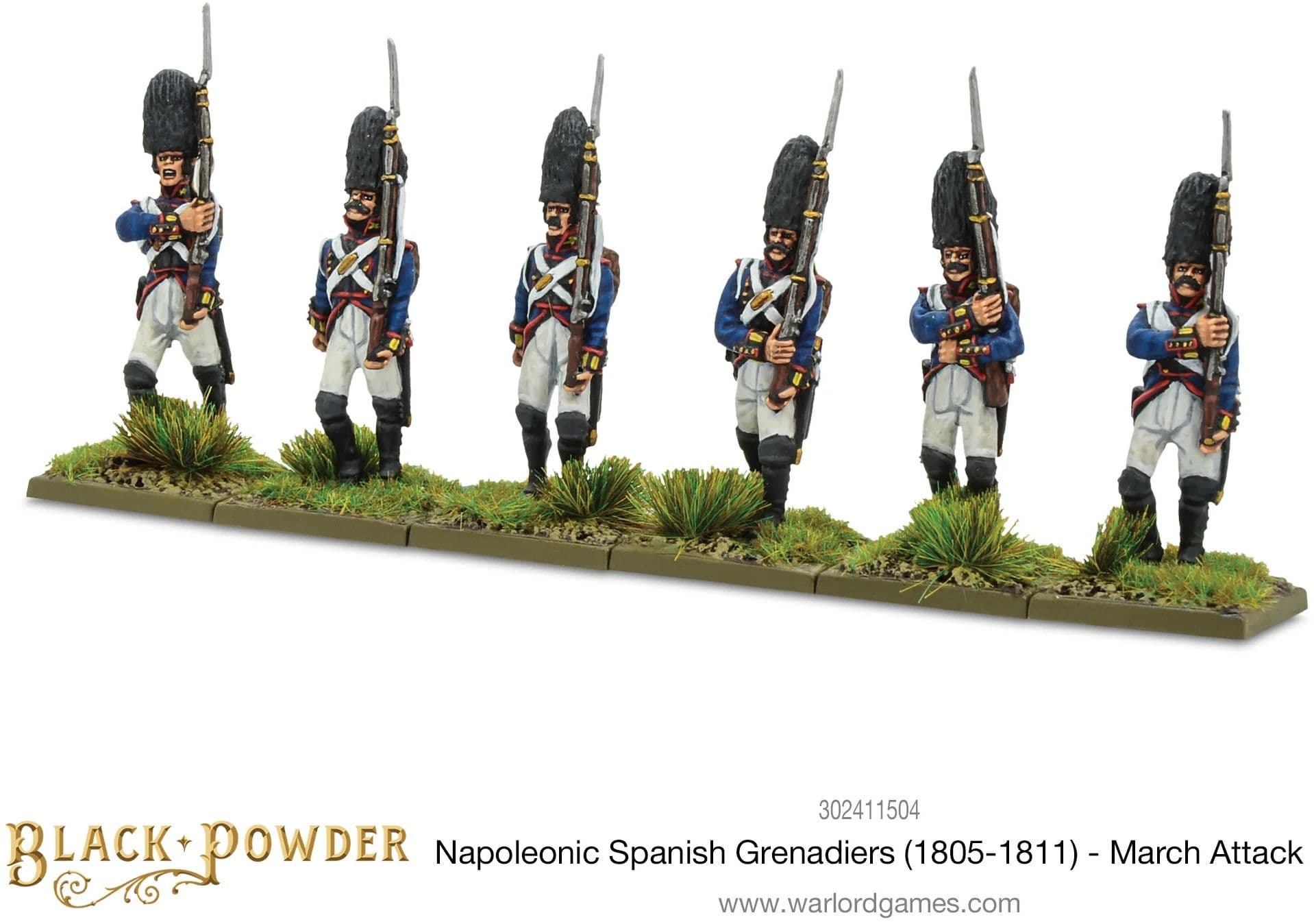 Napoleonic Spanish Grenadiers (1805-1811) - March Attack - Image 1