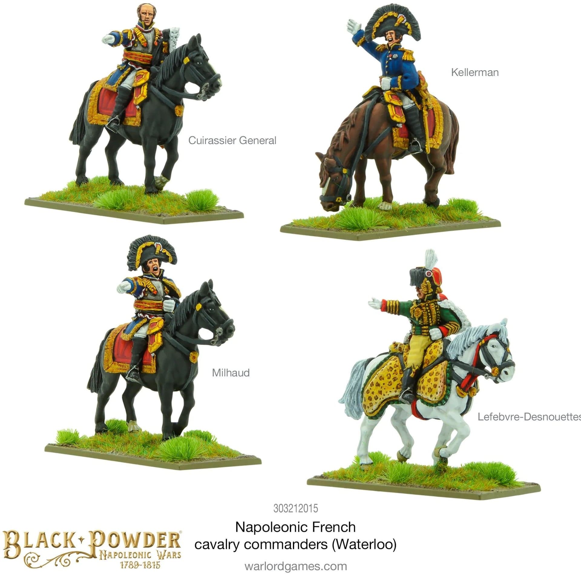 Napoleonic French cavalry commanders (Waterloo) - Image 1