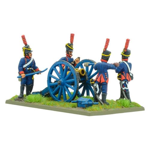 Napoleonic Spanish Horse Artillery with Howitzer