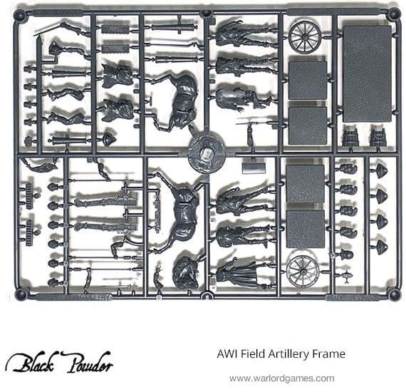 AWI Field Artillery Sprue - Image 1