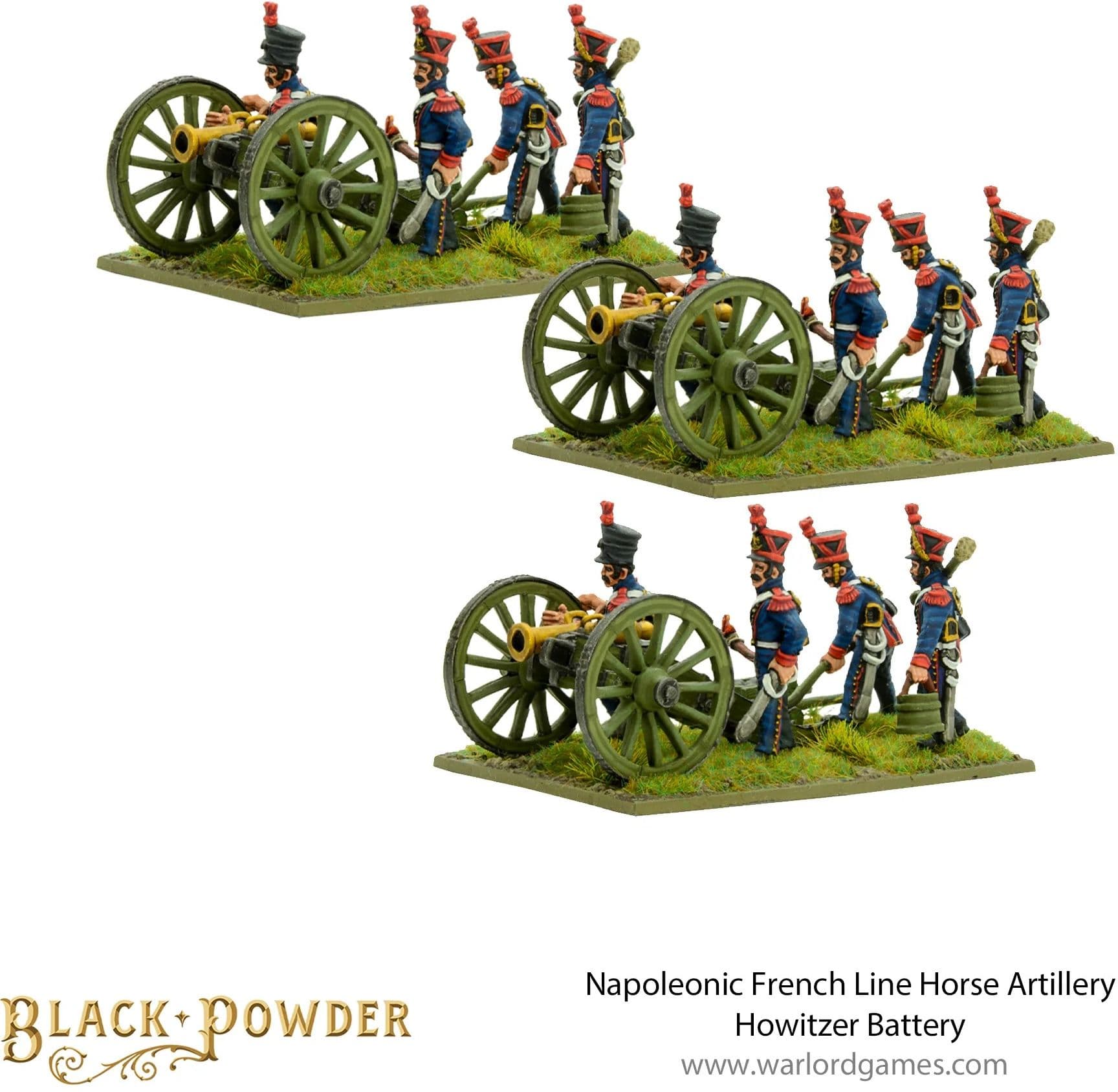 Napoleonic French Line Horse Artillery Howitzer Battery - Image 1