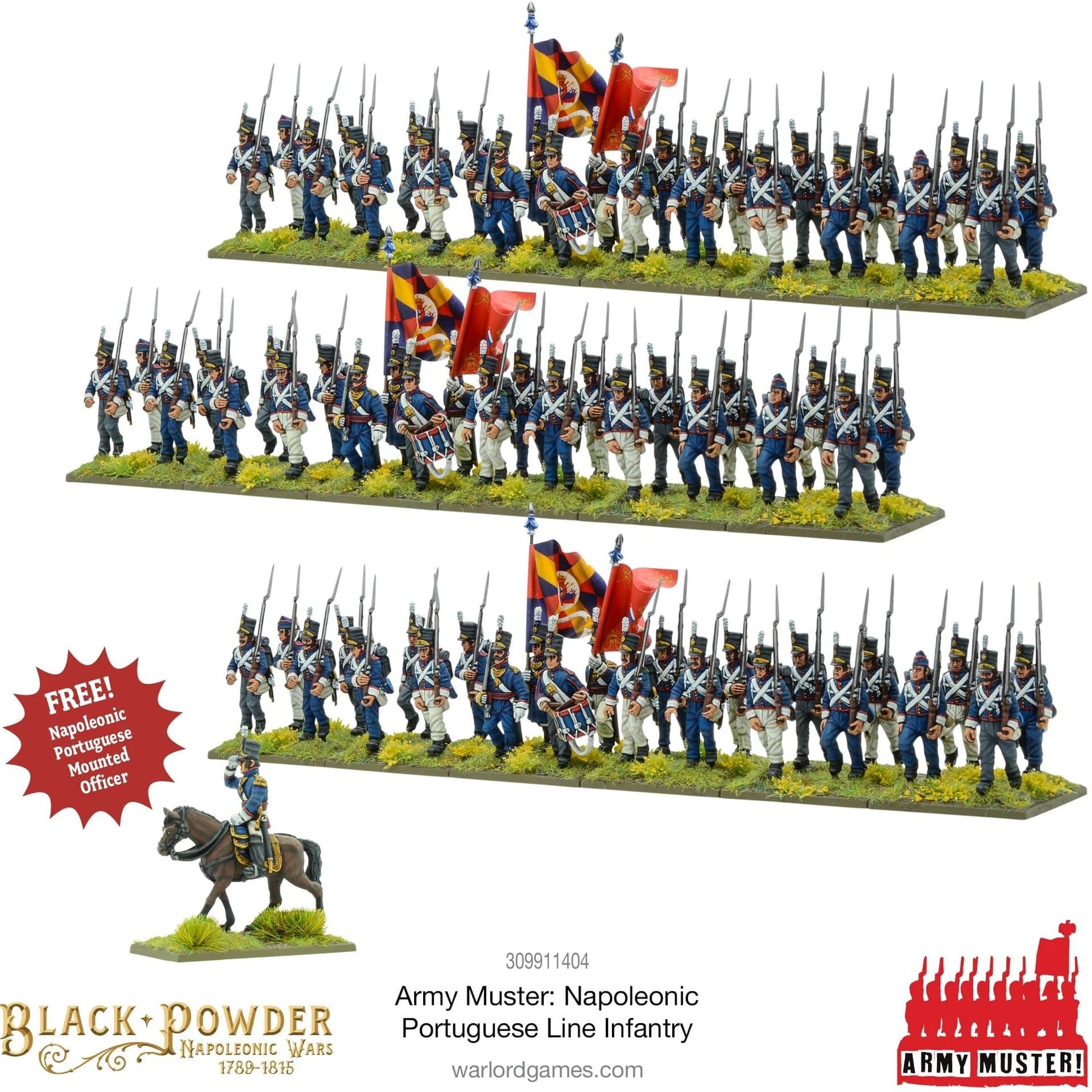 Army Muster: Napoleonic Portuguese Line Infantry - Image 1