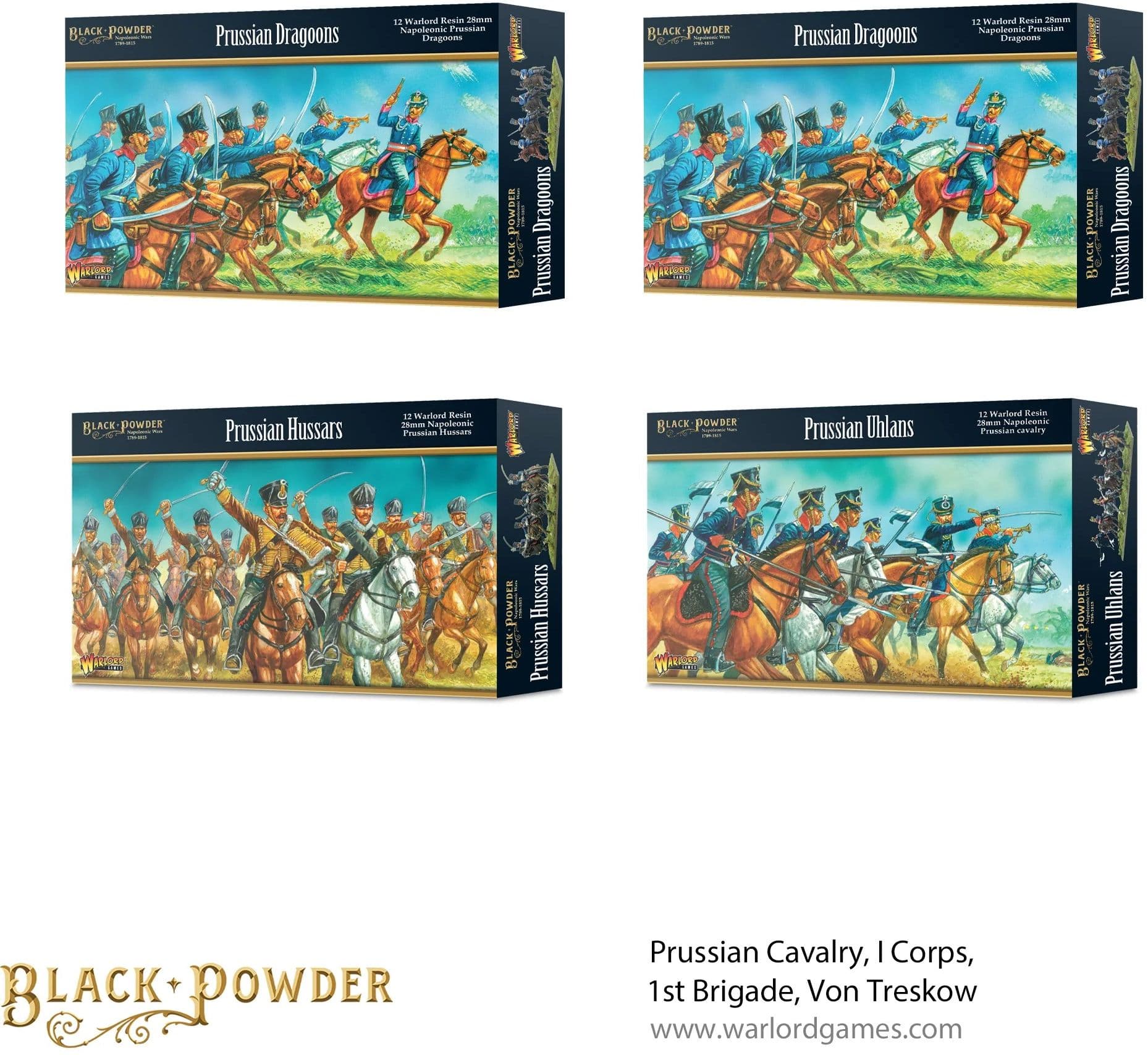 Prussian Cavalry, I Corps, 1st Brigade, Von Treskow - Image 1