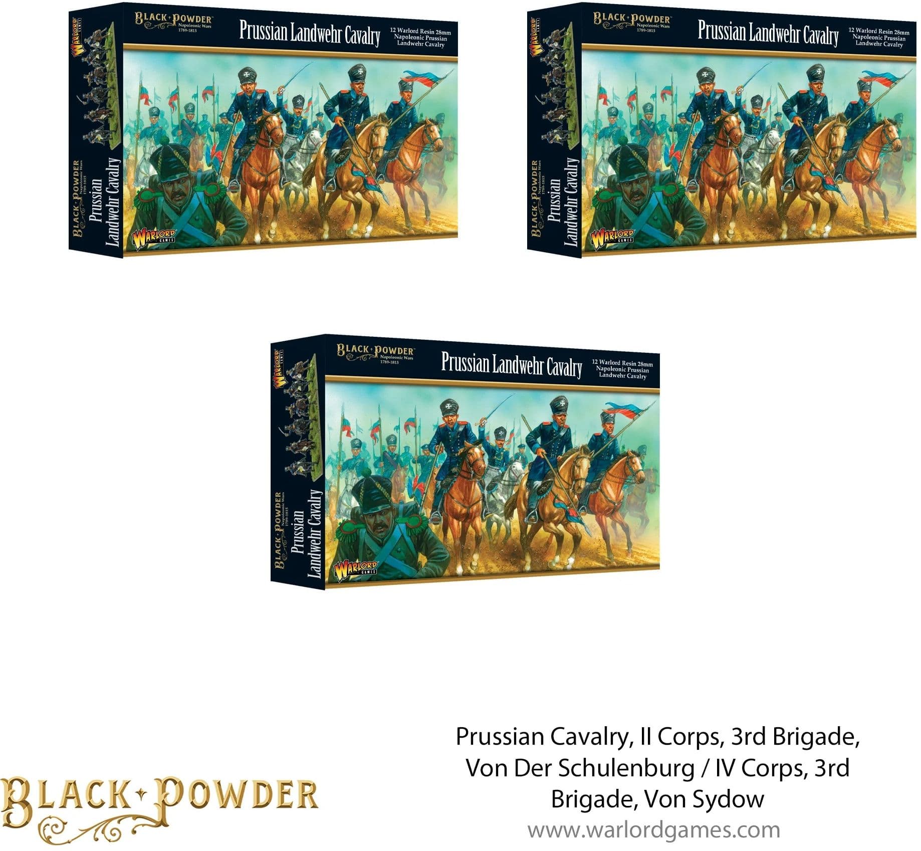 Prussian Cavalry, II Corps, 3rd Brigade, Von Der Schulenburg / IV Corps, 3rd Brigade, Von Sydow - Image 1