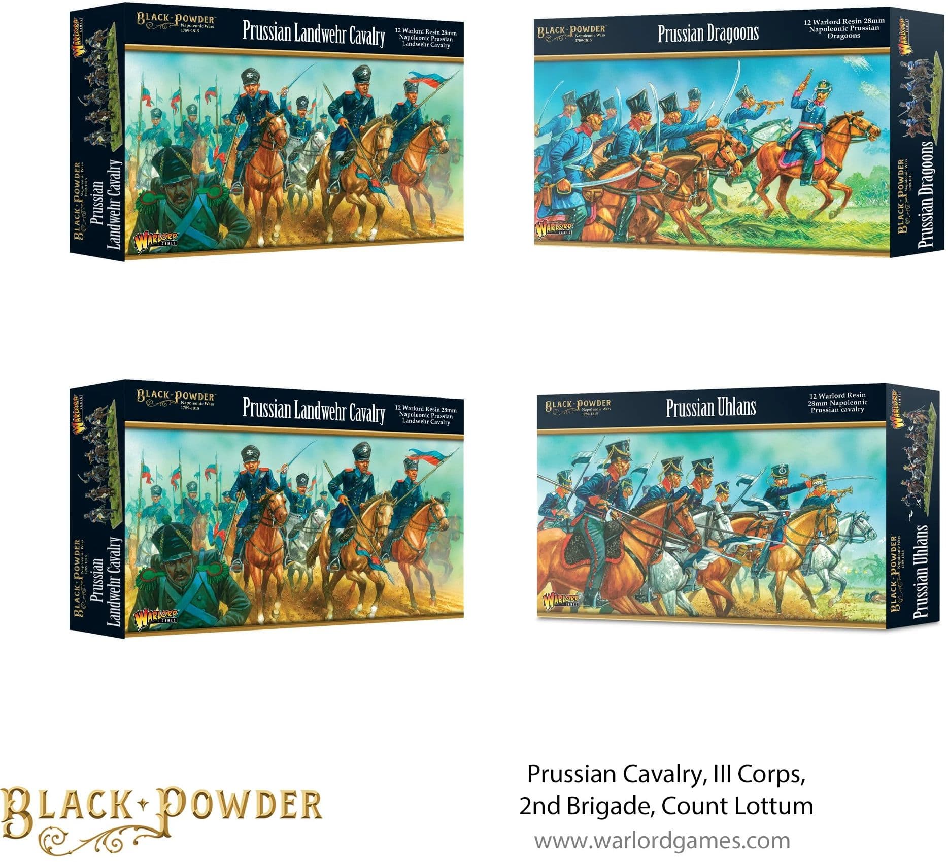 Prussian Cavalry, III Corps, 2nd Brigade, Count Lottum - Image 1