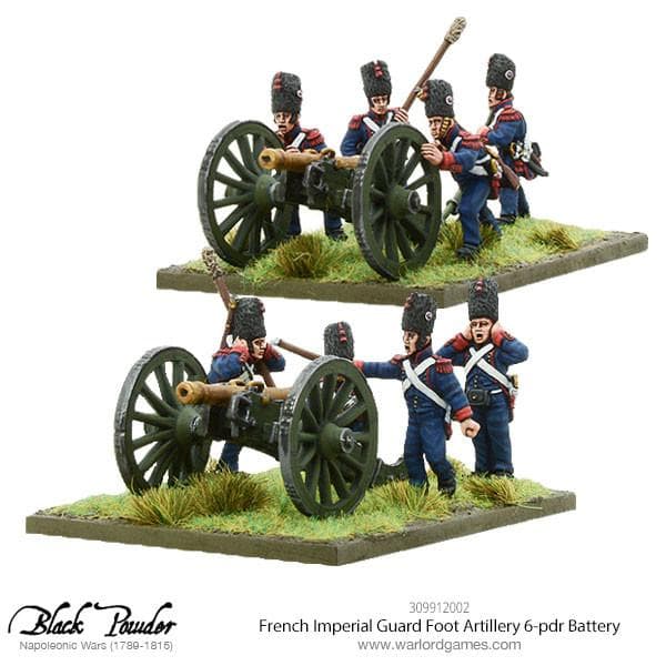 Napoleonic French Imperial Guard Foot Artillery 6-pdr Battery - Image 1
