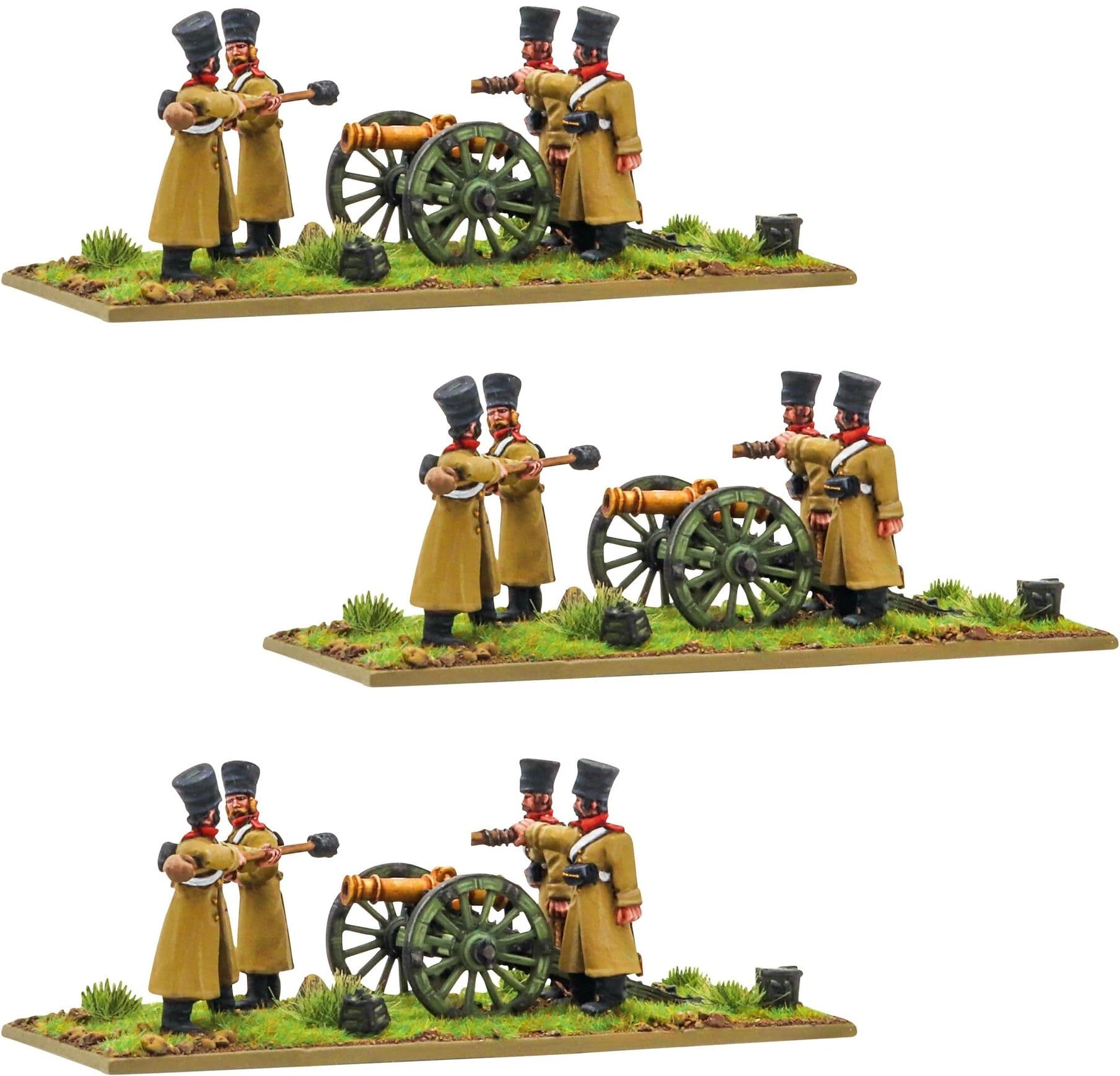 Crimean War Cossack artillery battery - Image 1