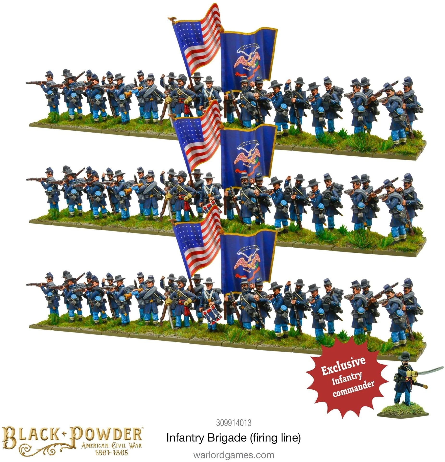 American Civil War Infantry Brigade (Firing Line) - Image 1