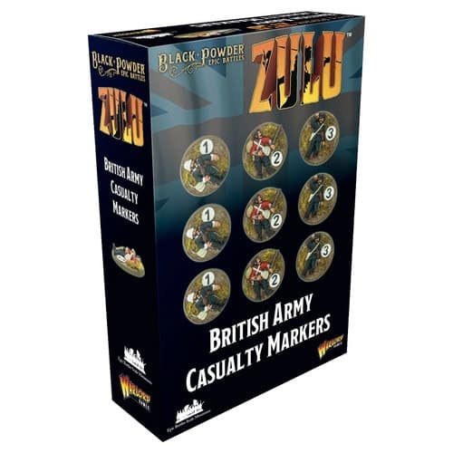 Black Powder Epic Battles: Zulu!: British Army Casualty Markers