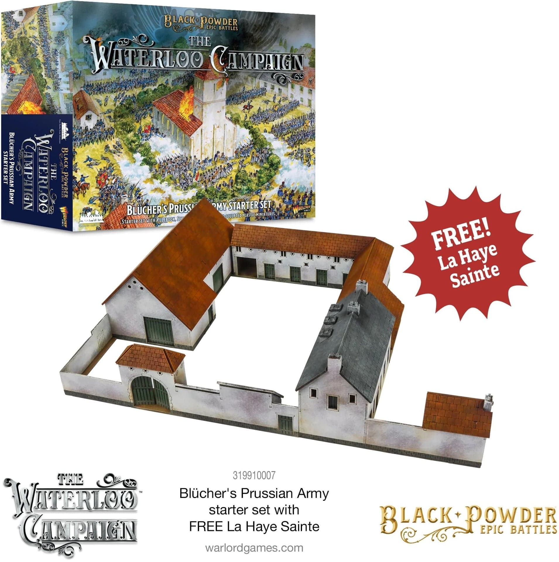 Black Powder Epic Battles: Waterloo Prussian Starter Army Special Offer