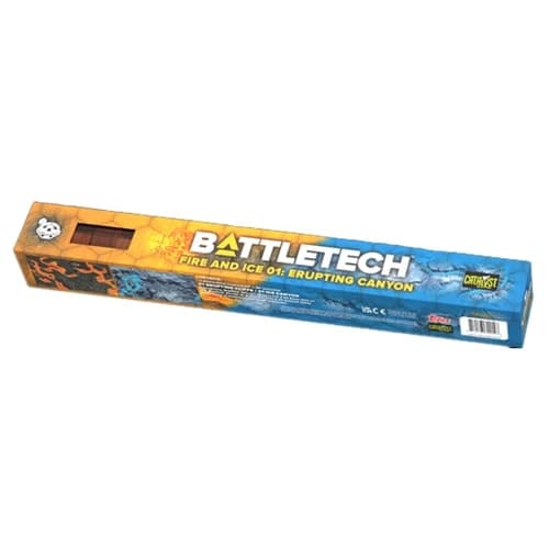 BattleTech: BattleMat: Fire & Ice 01: Erupting Canyon - Image 1