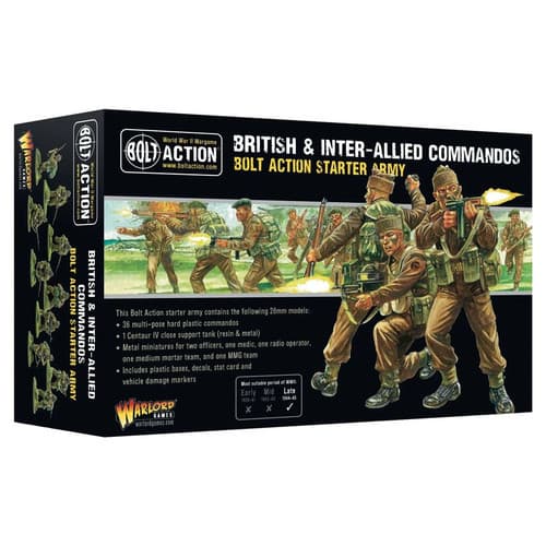 British & Inter-Allied Commandos Starter Army - Image 1