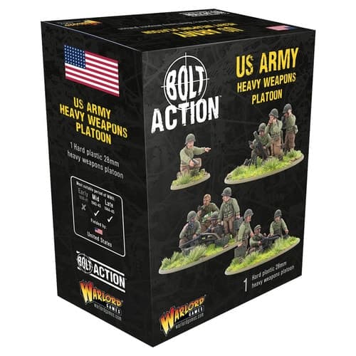Bolt Action: US Heavy Weapons Platoon (Plastic) - Image 1