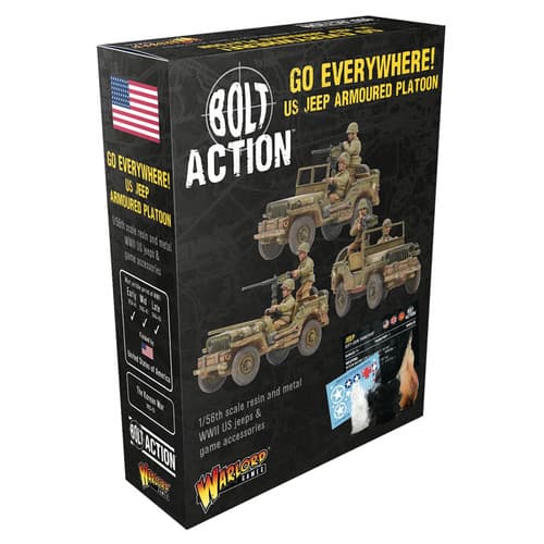 Go Everywhere! US Jeep Armoured Platoon - Image 1