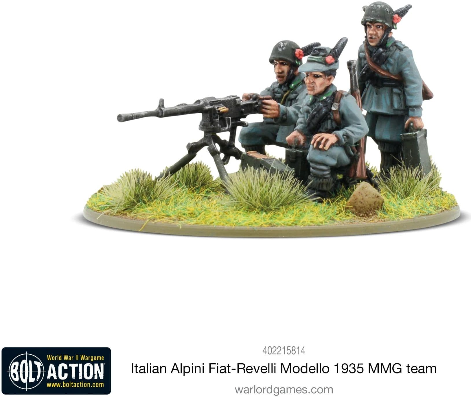 Italian Alpini Fiat-Revelli Modello 1935 Medium Machine Gun Team