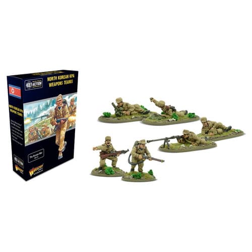 Korean War: North Korean KPA Weapons Teams