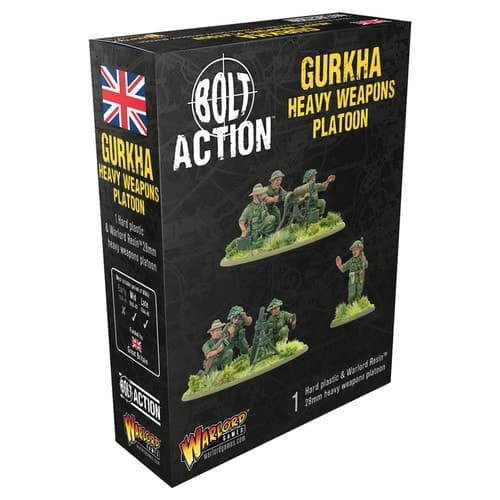 Bolt Action: Gurkha Heavy Weapons Platoon - Image 1
