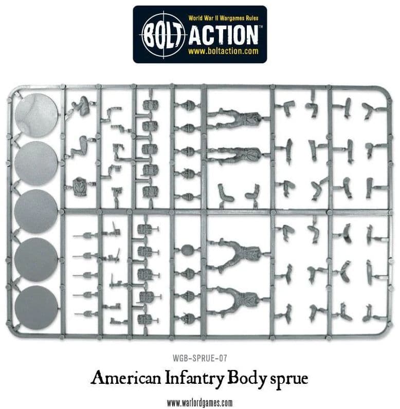 US Infantry Sprue - Image 1