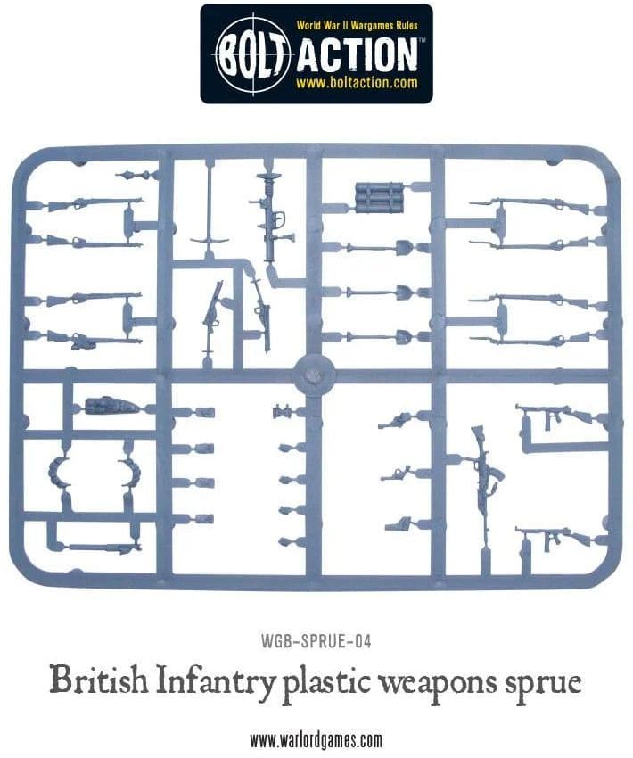 British Weapon Sprue - Image 1