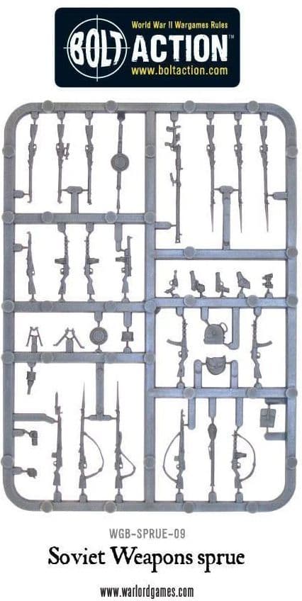 Soviet weapons sprue - Image 1