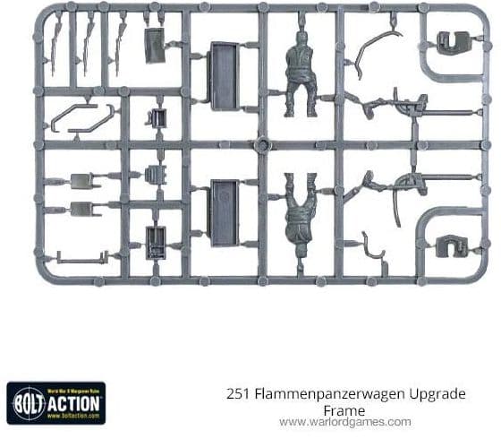 251 Flammenpanzerwagen Upgrade Sprue