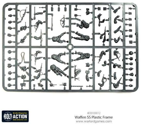 Waffen SS Plastic Sprue - Image 1