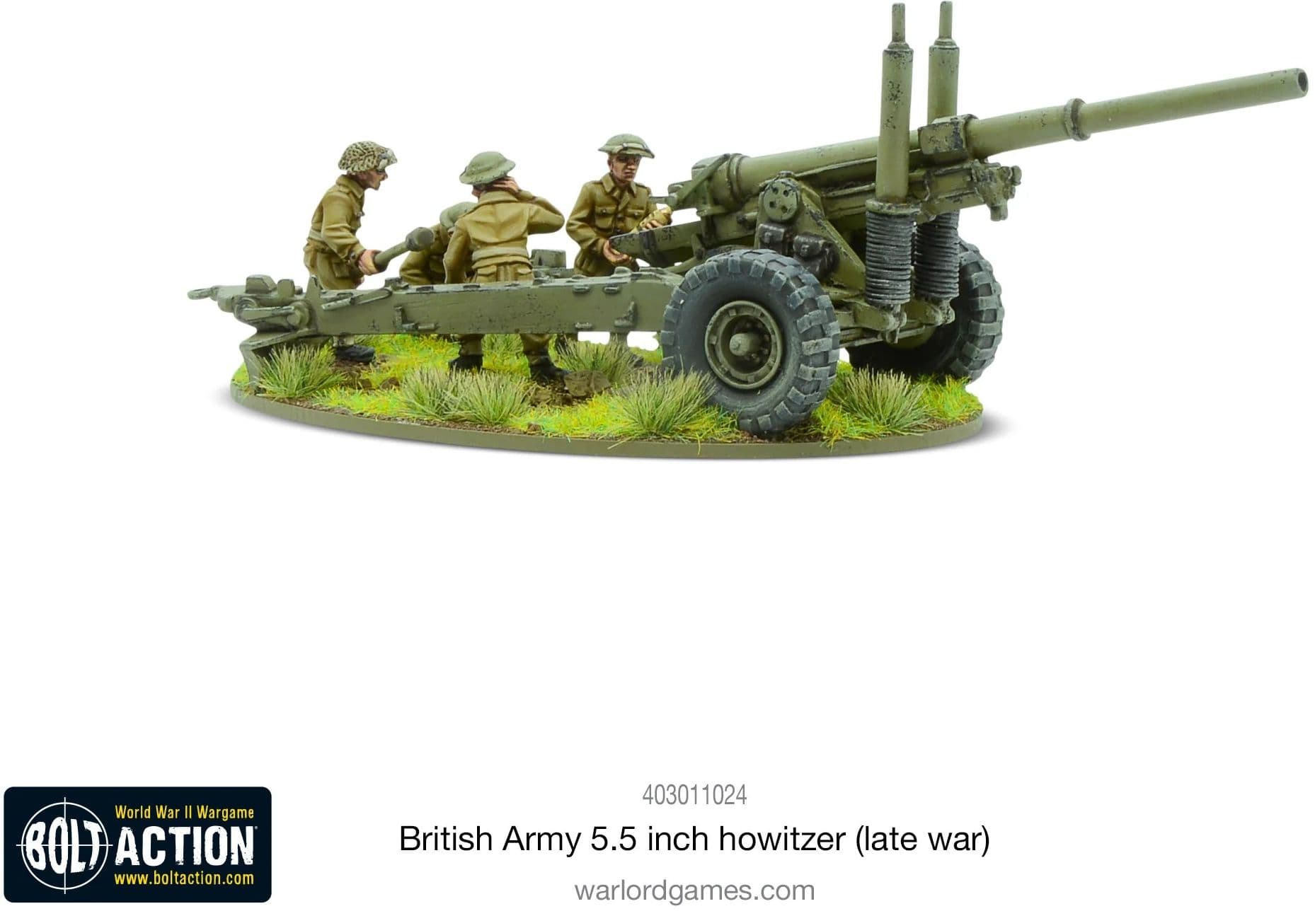 British Army 5.5 inch Howitzer (Late War) - Image 1