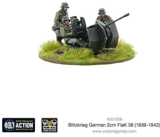 Blitzkrieg German 2cm Flak 38 - Image 1