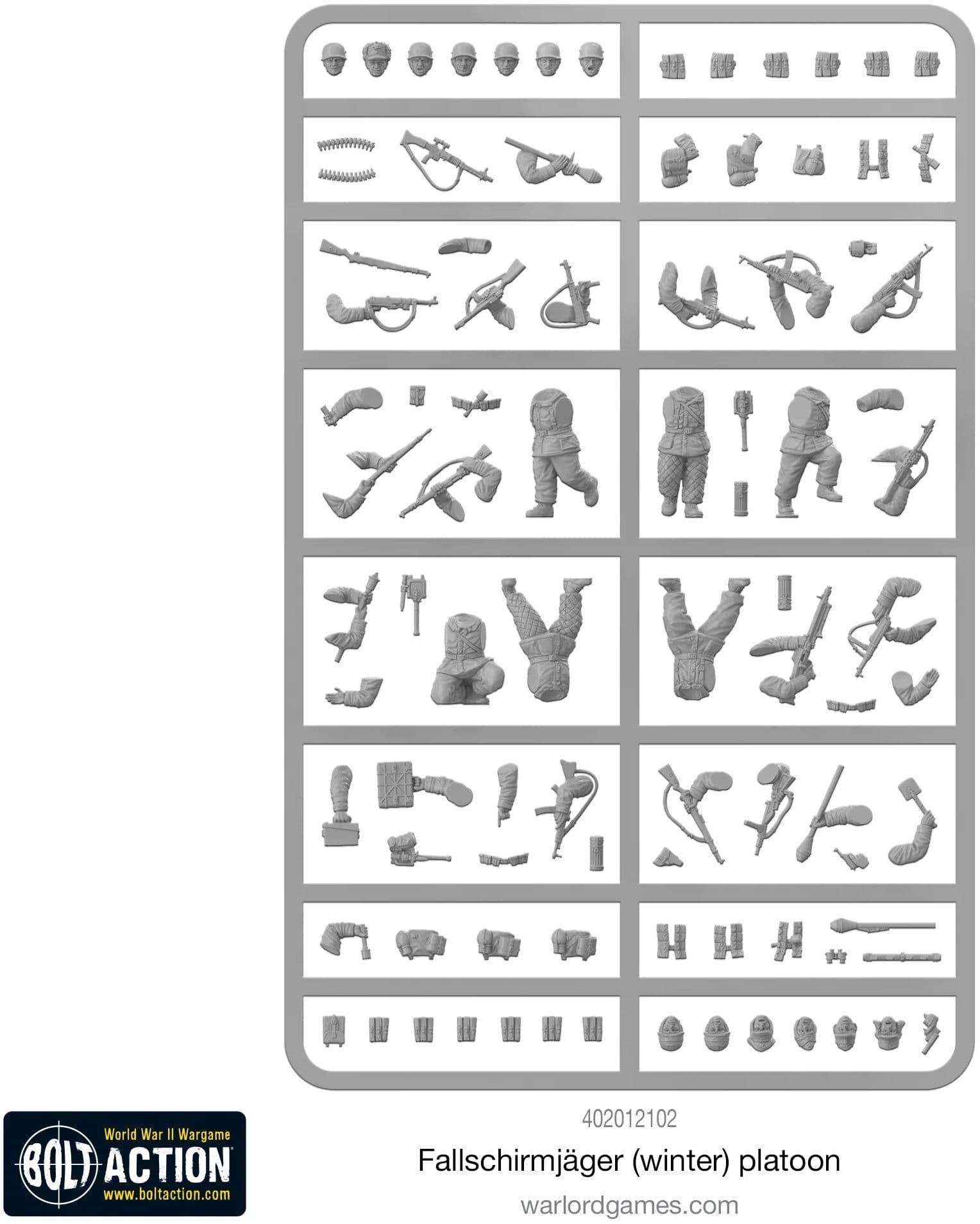 Fallschirmjager Winter Sprue - Image 1